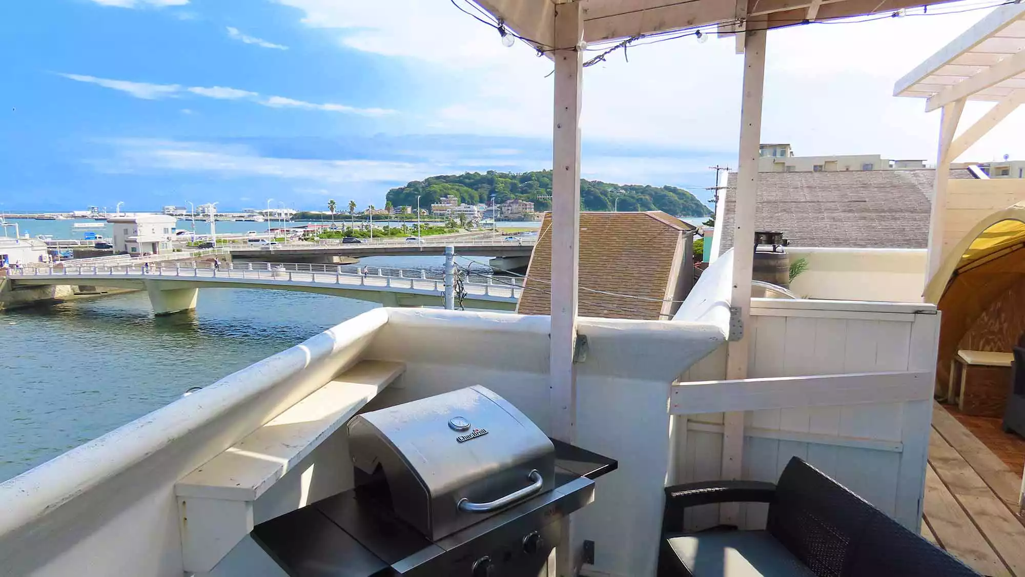 絶景のBBQ