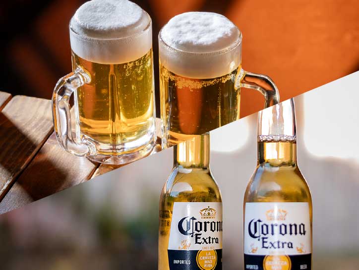 生ビール&コロナビール飲み放題
