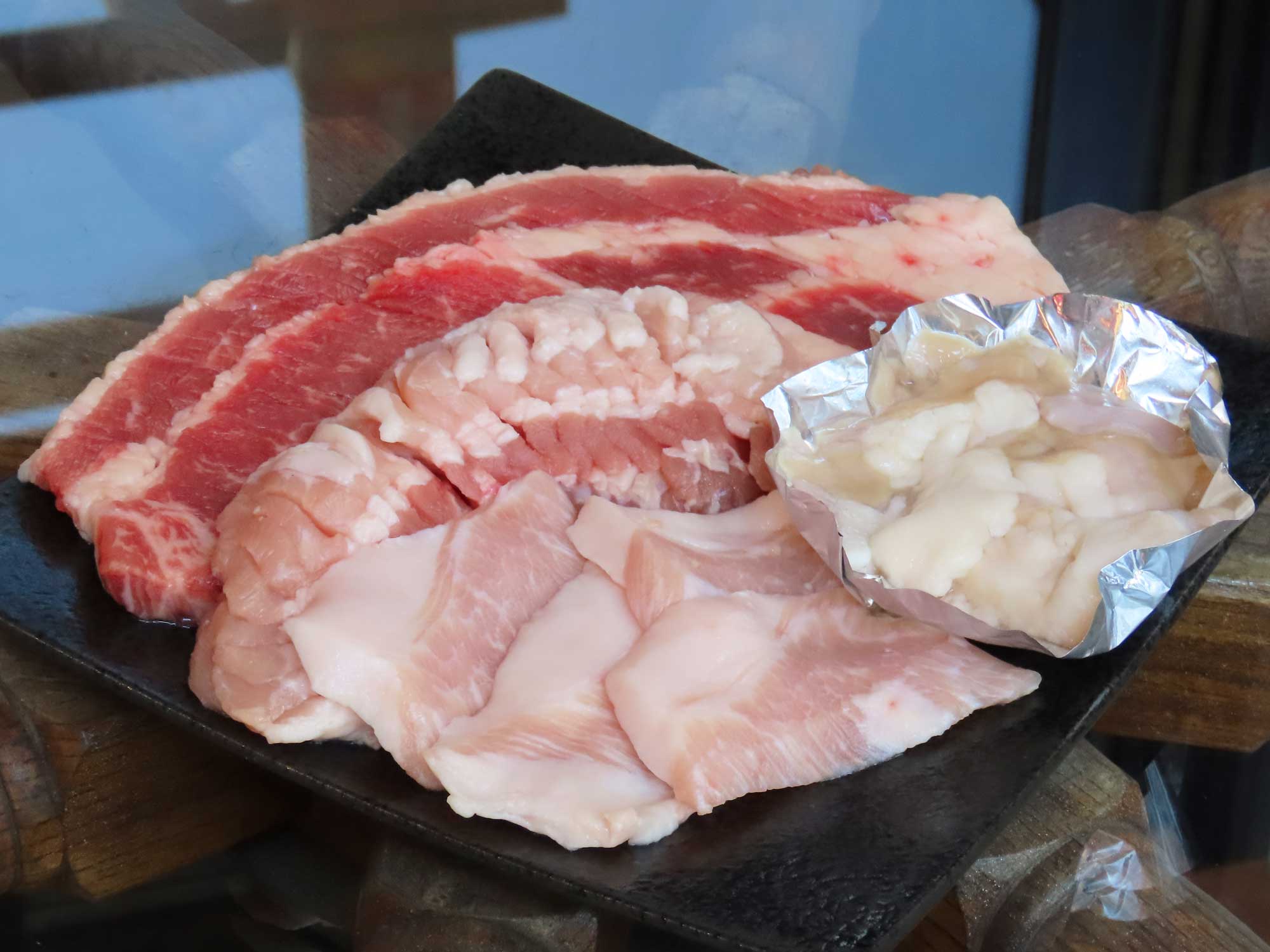 お肉盛り合わせ