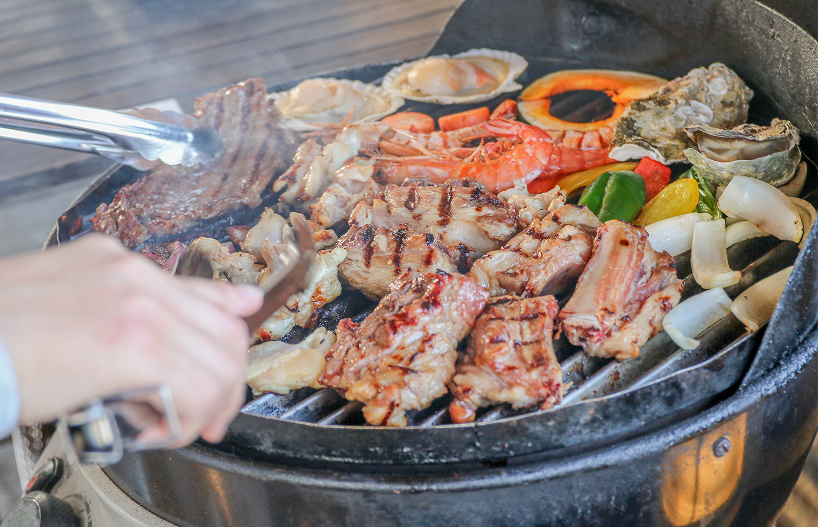 ヘミングウェイBBQ テラス